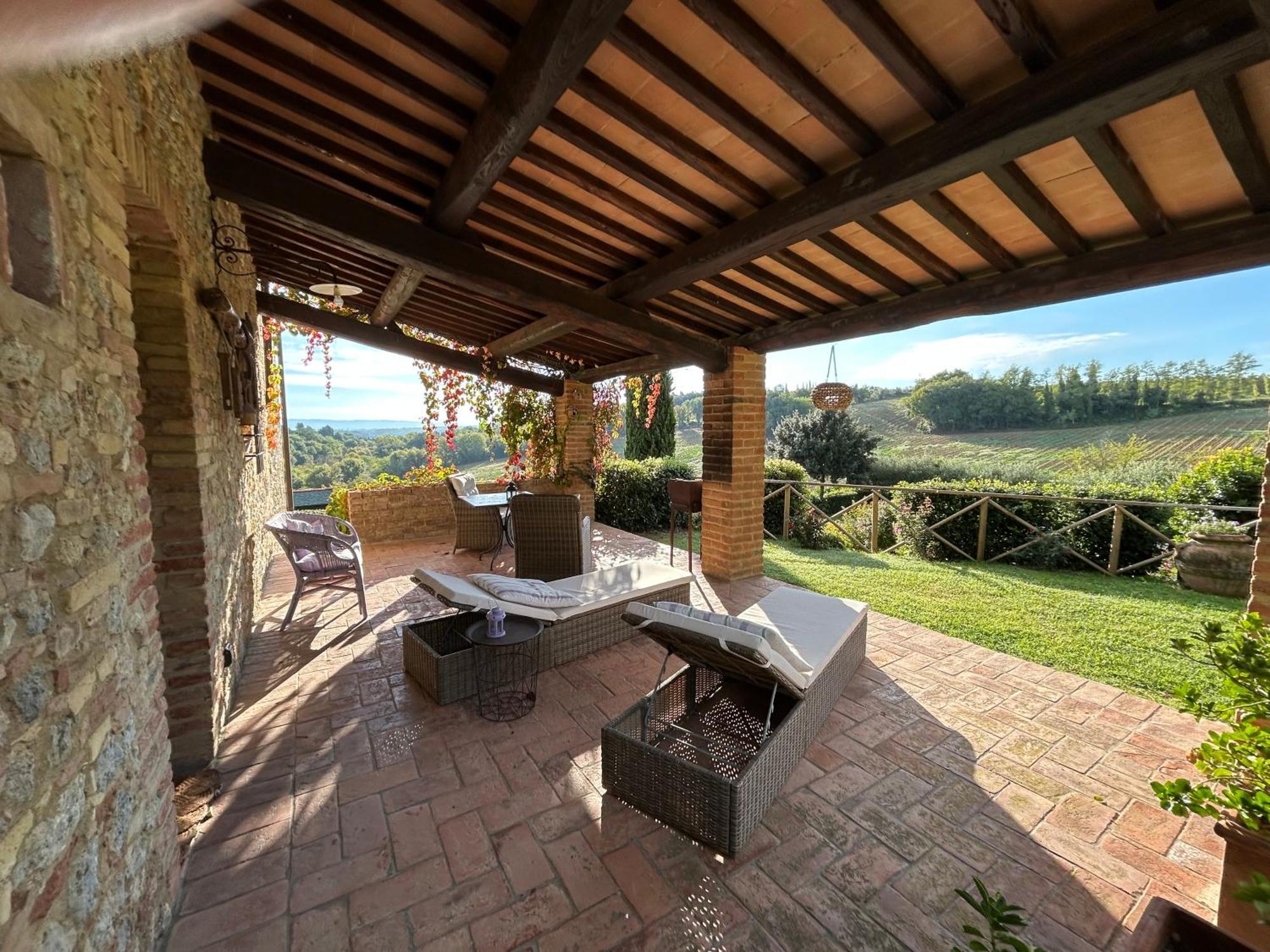 Podere Casanuova San Gimignano Kültér fotó
